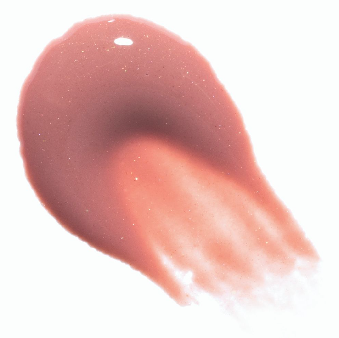 MUD Cosmetics Lip Glaze, Bare swatch