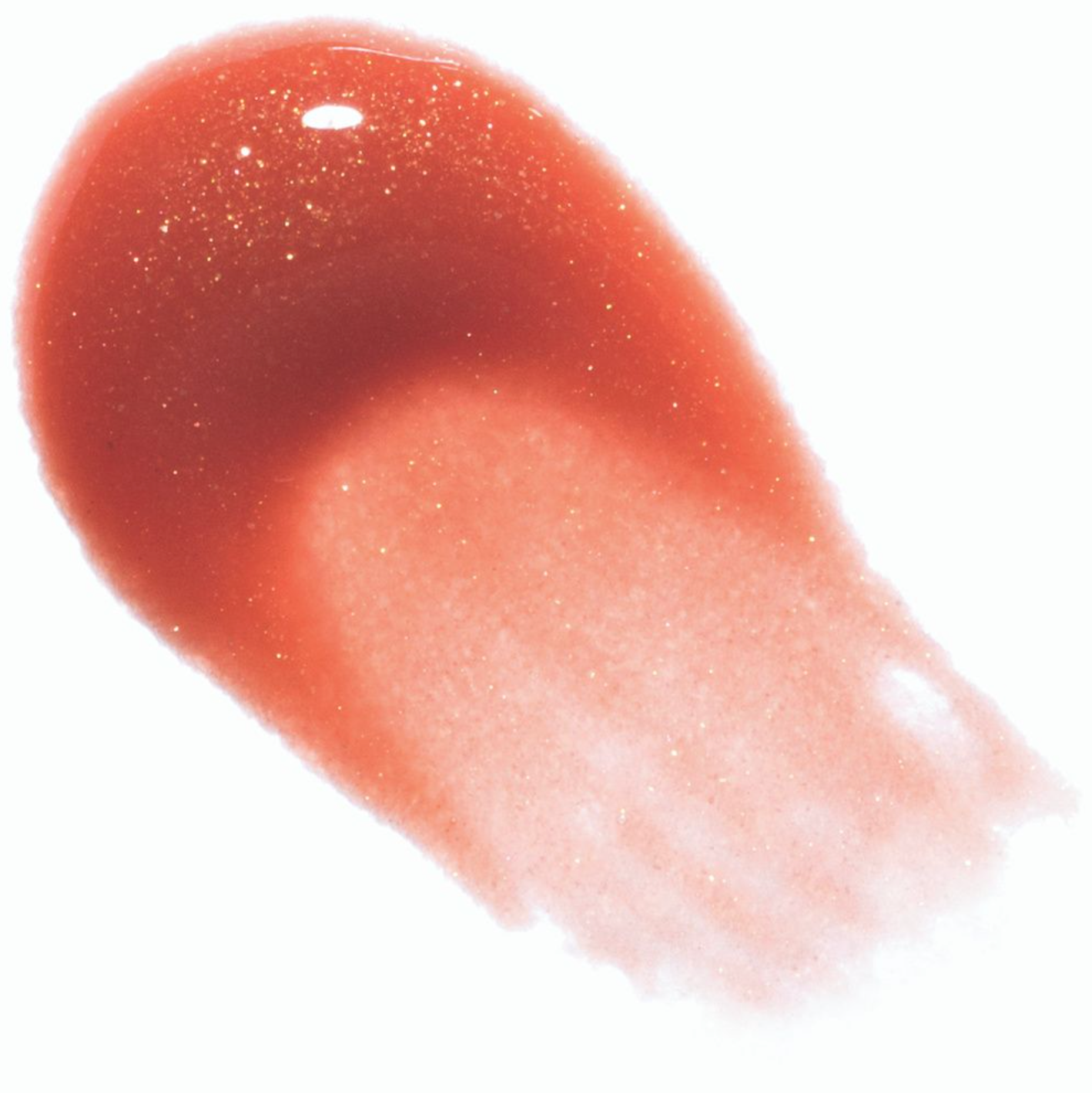 MUD Cosmetics Lip Glaze, Spicy swatch 