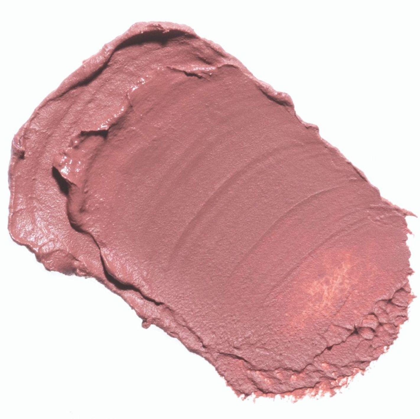 MUD Cosmetics Lipstick. Rose Clay swatch 