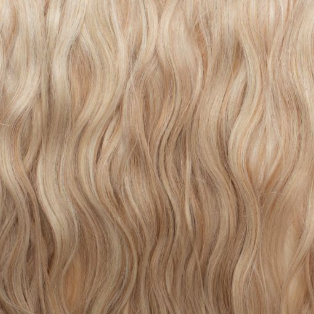 Beauty Works 20" Invisi-Ponytail Beach Wave Champagne Blonde