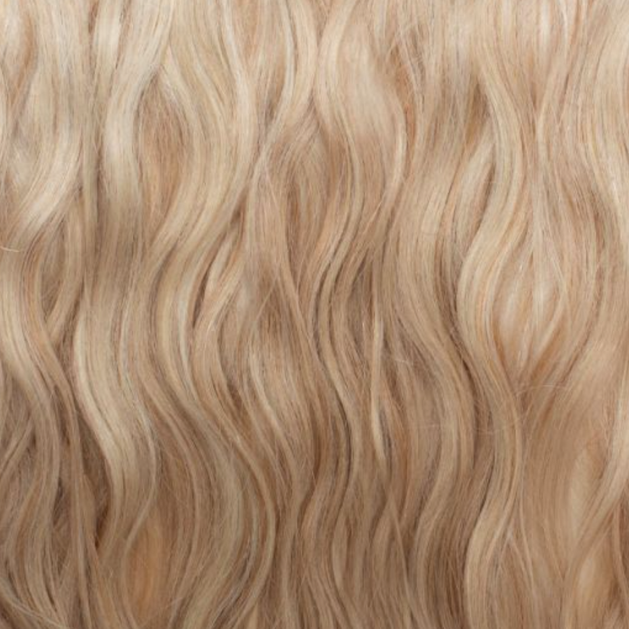 Beauty Works 20" Invisi-Ponytail Beach Wave Champagne Blonde