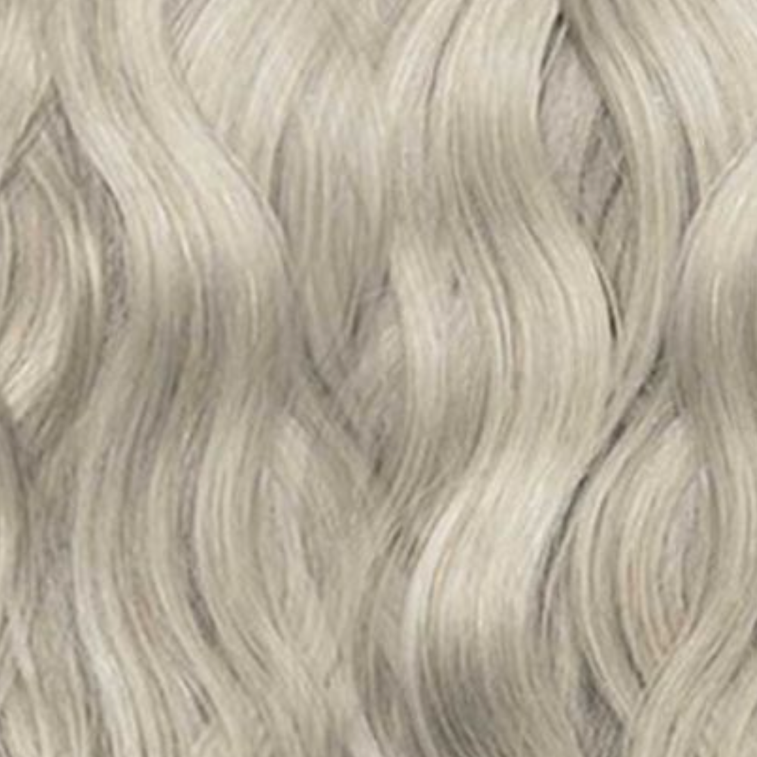 Beauty Works 20" Invisi-Ponytail Beach Wave Silver