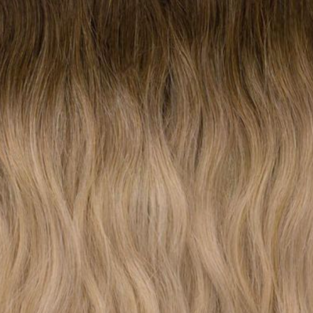 Beauty Works 20&quot; Invisi-Ponytail Beach Wave High Contrast Warm