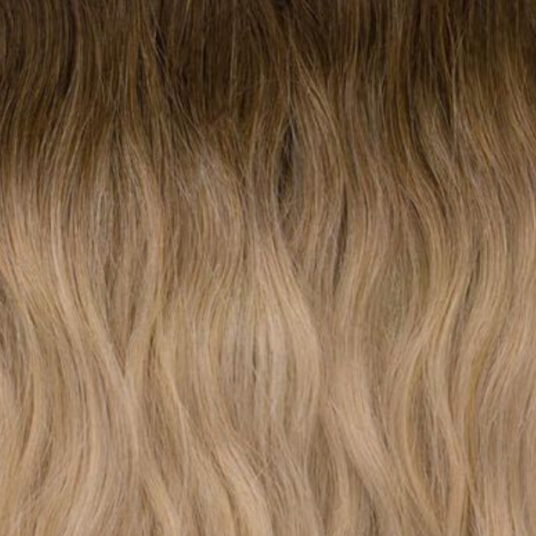 Beauty Works 20" Invisi-Ponytail Beach Wave High Contrast Warm