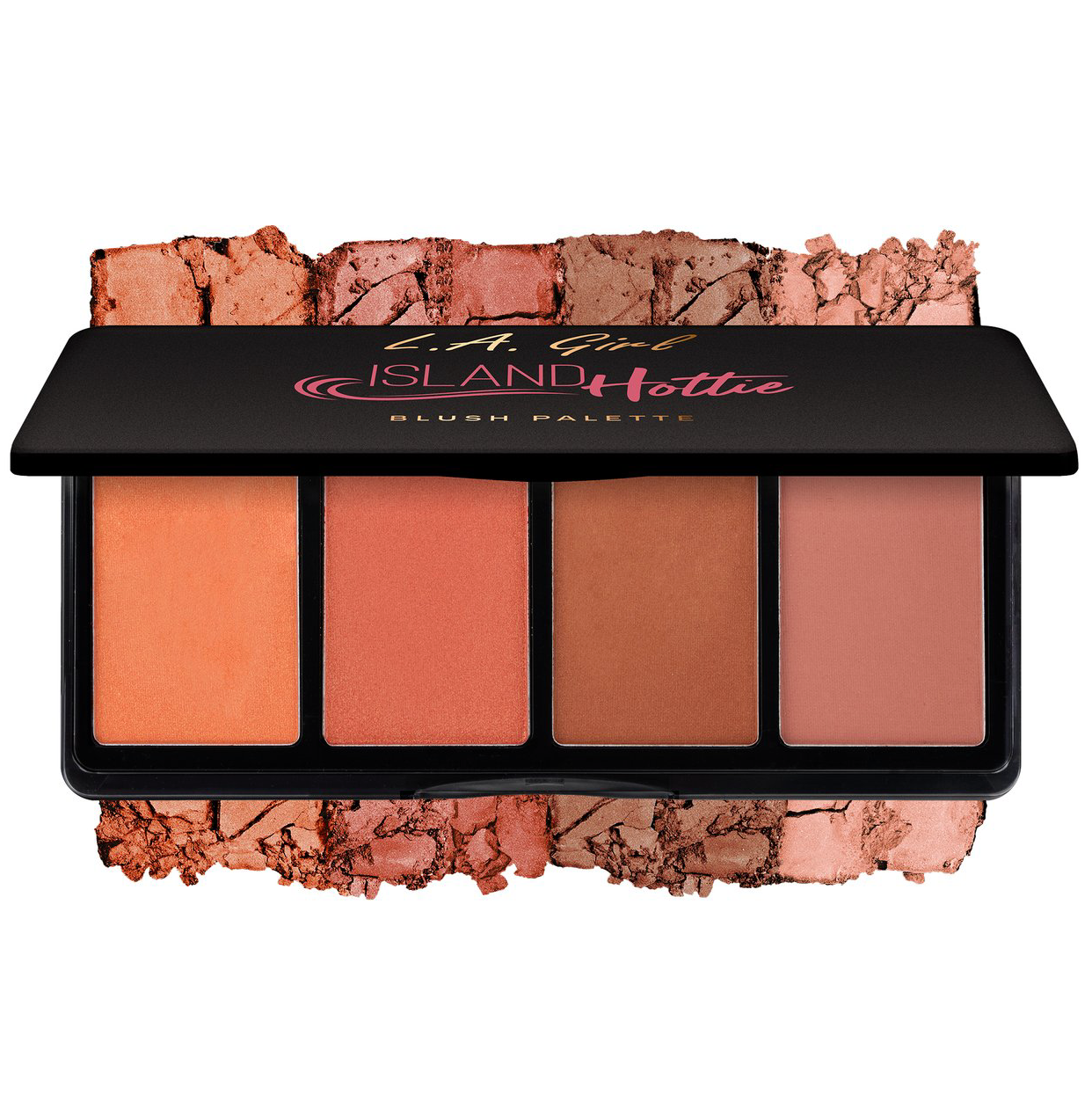 LA GIRL FANATIC BLUSH PALETTE - Island Hottie