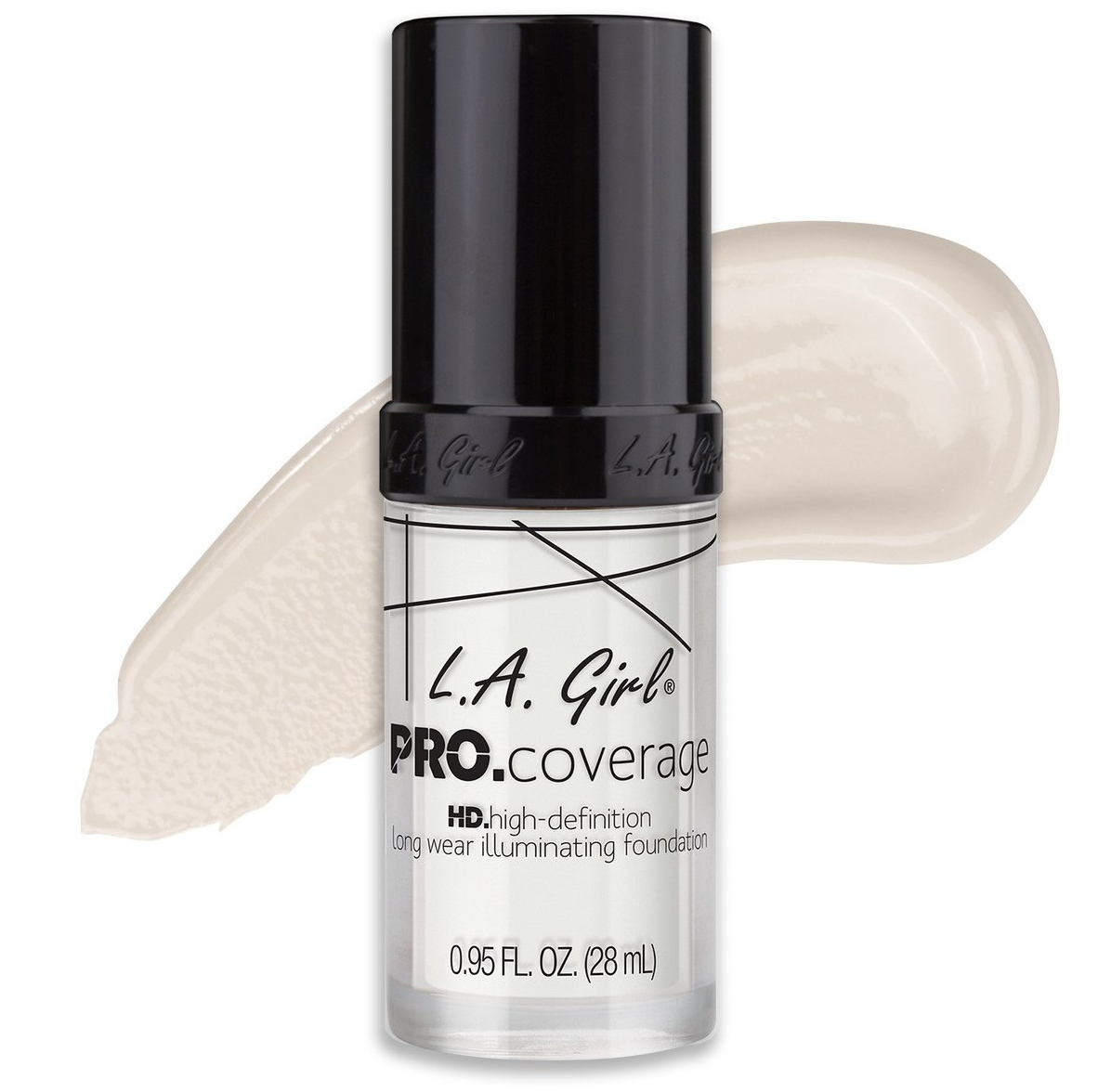 LA Girl PRO. Coverage HD Long Wear Illuminating Liquid Foundation White (lightener)