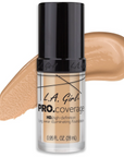 LA Girl PRO. Coverage HD Long Wear Illuminating Liquid Foundation Fair