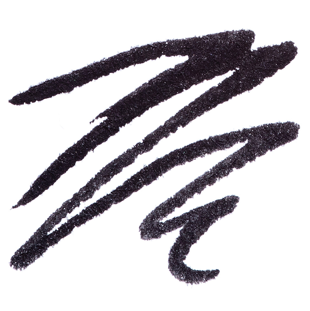 MUD Cosmetics Cake Eyeliner Refill, black swatch