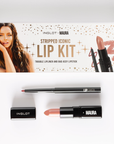 INGLOT X Maura Stripped Iconic Lip Kit, with included products