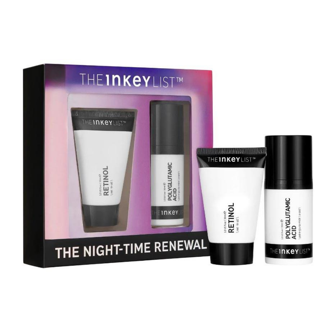 The Inkey List NIGHT TIME RENEWAL KIT