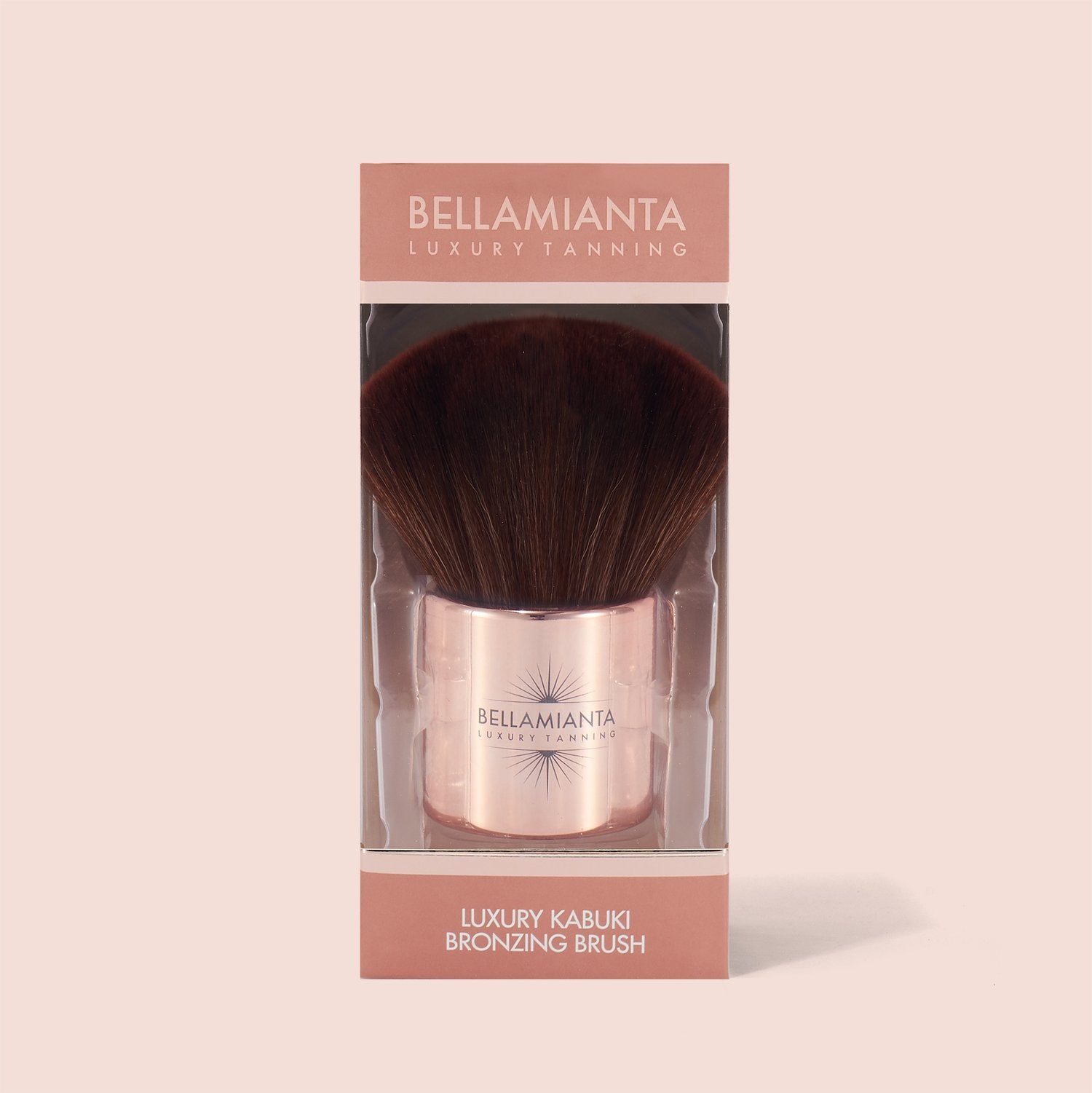 Bellamianta LARGE KABUKI BRONZING BRUSH in packaging