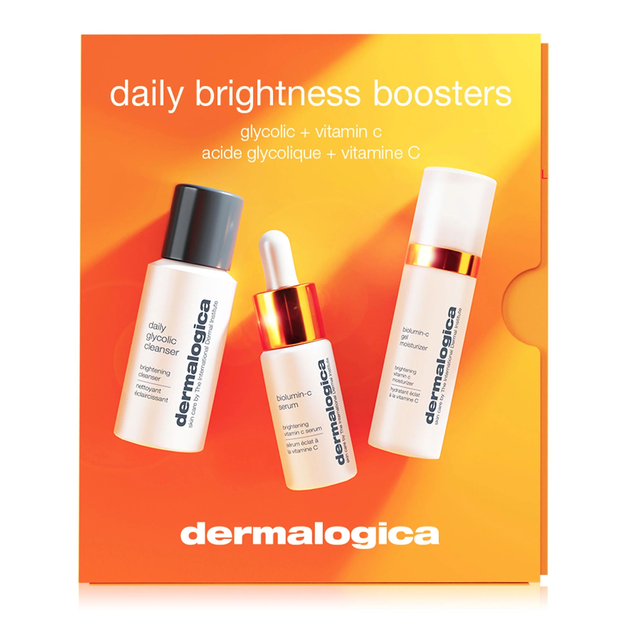Dermalogica Daily Brightness Boosters, packaging