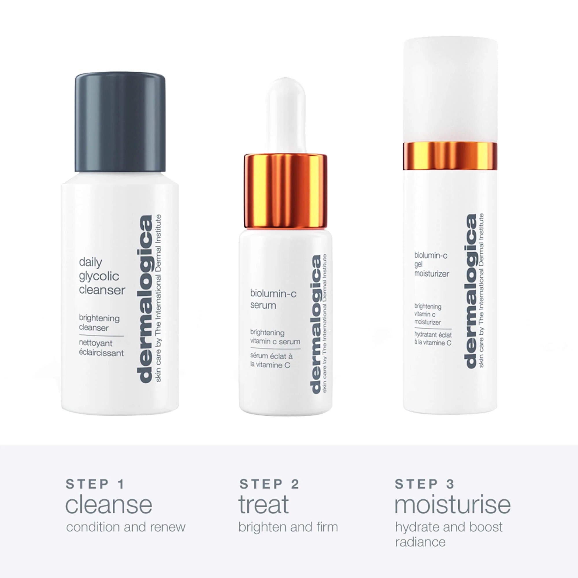  Dermalogica Daily Brightness Boosters, products