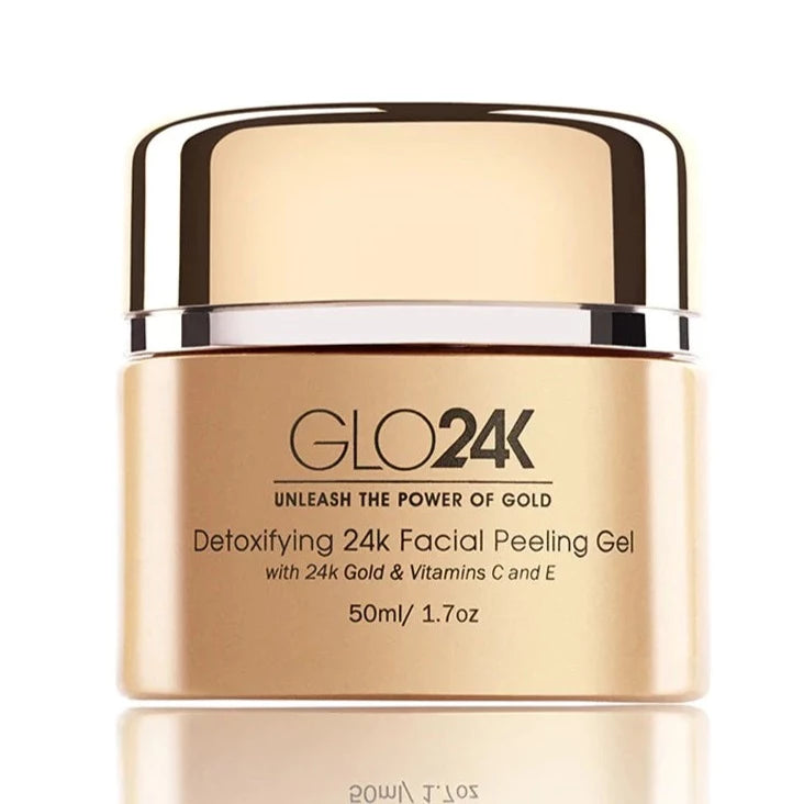 GLO24K Detoxifying 24k Facial Peeling Gel