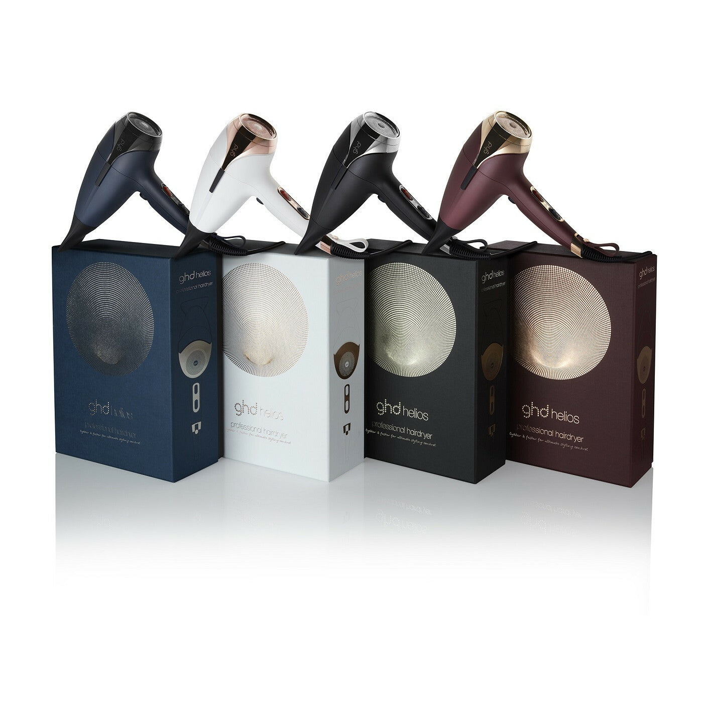 GHD Helios Professional Hair Dryer, all colours
