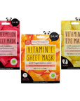 Oh K! Vitamin C Trio Set, masks open