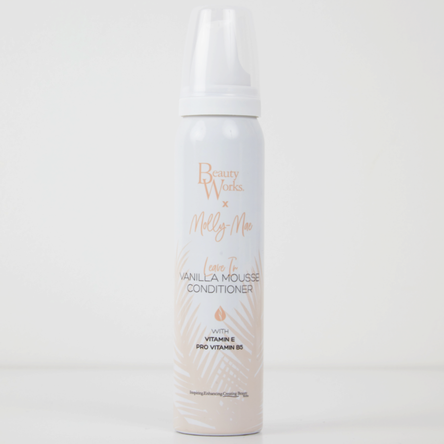BEAUTY WORKS X Molly Mae Leave-In Vanilla  Mousse Conditioner