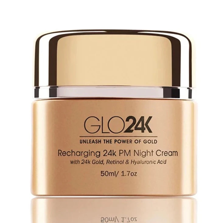 GLO24K Recharging 24k PM Night Cream