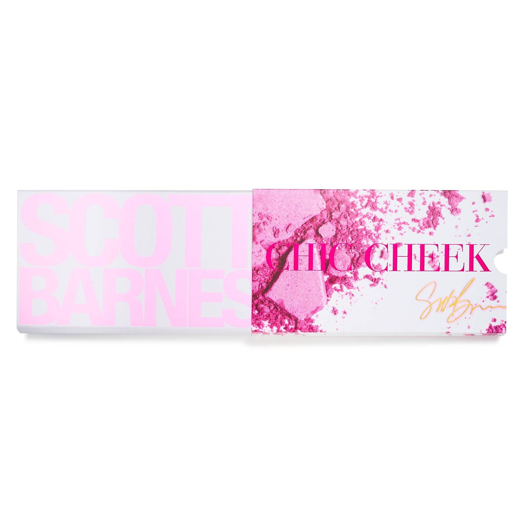 Scott Barnes CHIC CHEEK N°1 BLUSH PALETTE, packaging