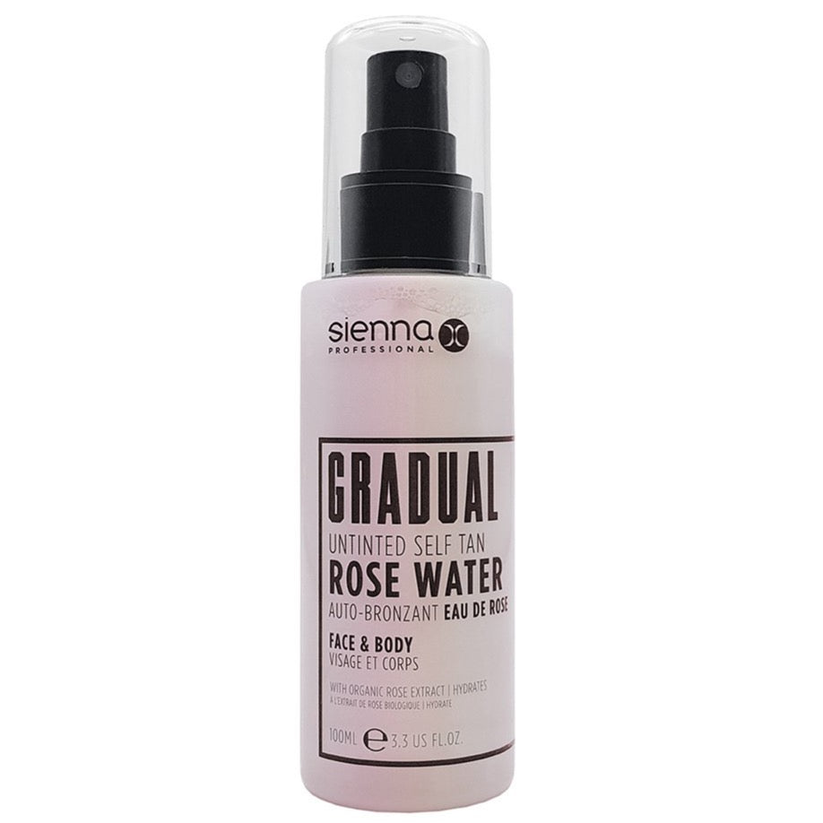 Sienna X Gradual Rose Water Self Tan Mist