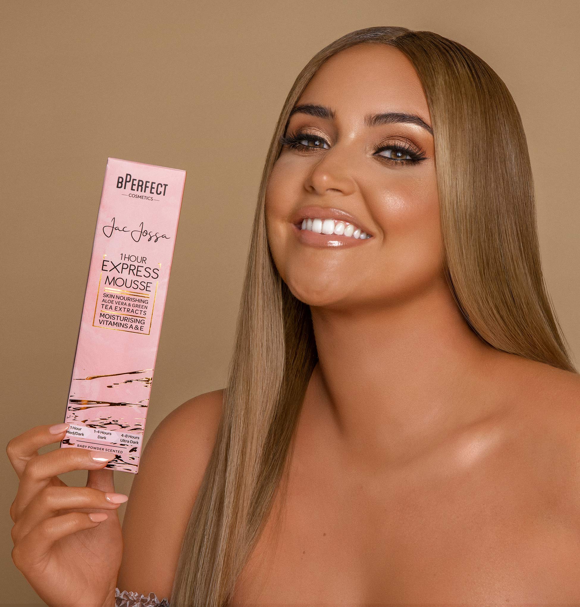 Jac holding BPERFECT X JAC JOSSA – 1HR EXPRESS TANNING MOUSSE